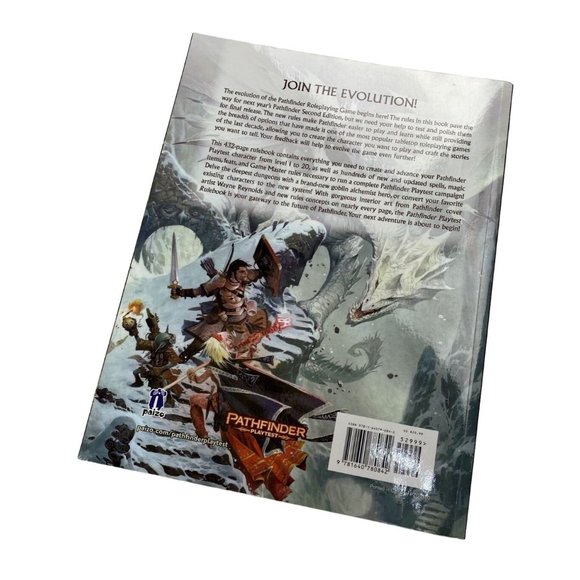 Pathfinder Playtest Rulebook Bonner, Logan, Bulmahn, Jason, Radney-MacFarland, - Picture 2 of 4